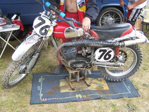 Classic Motocross Bike