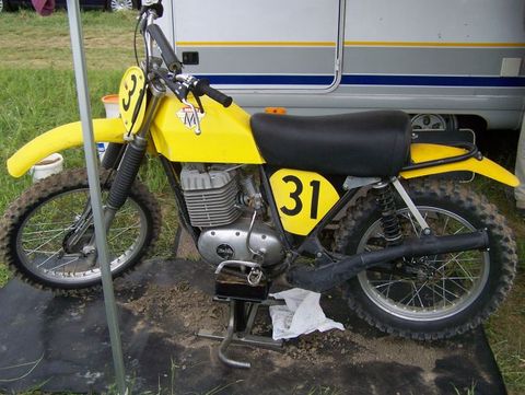 Classic Motocross Bike
