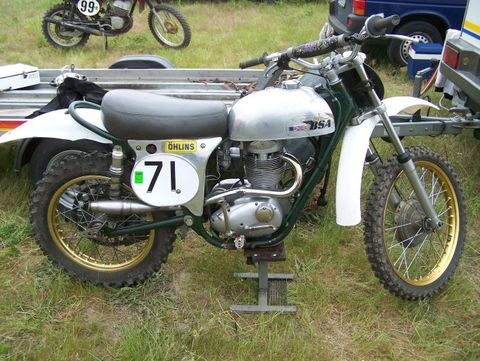 Classic Motocross Bike