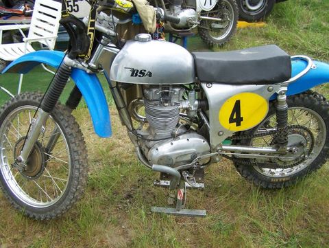 Classic Motocross Bike