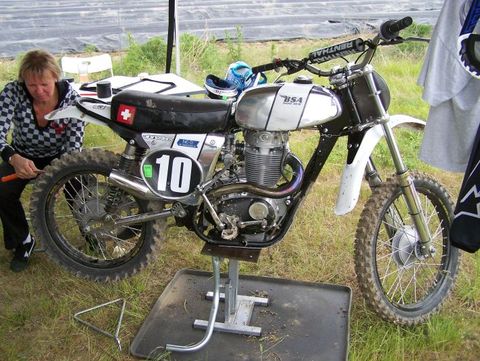 Classic Motocross Bike