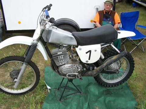 Classic Motocross Bike