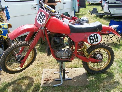 Classic Motocross Bike