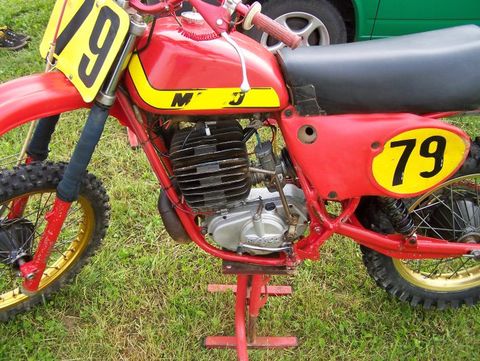 Classic Motocross Bike