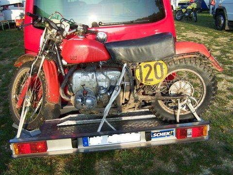 Classic Motocross Bike