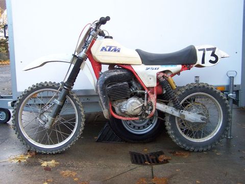 Classic Motocross Bike