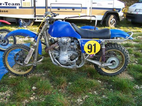 Classic Motocross Bike
