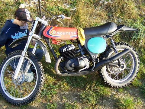 Classic Motocross Bike