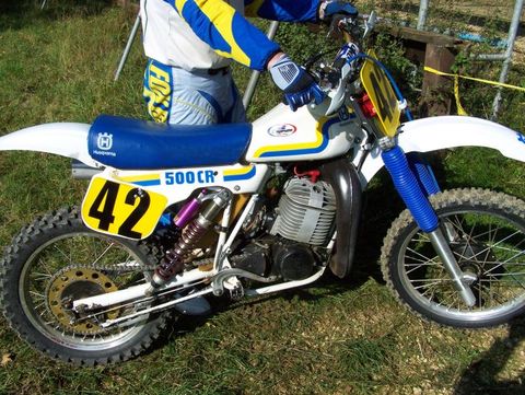 Classic Motocross Bike
