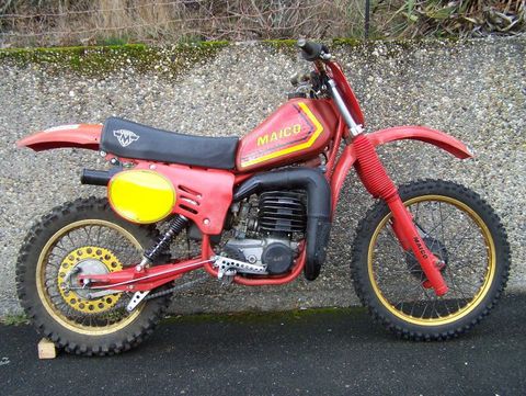 Classic Motocross Bike