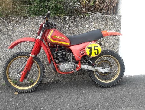 Classic Motocross Bike