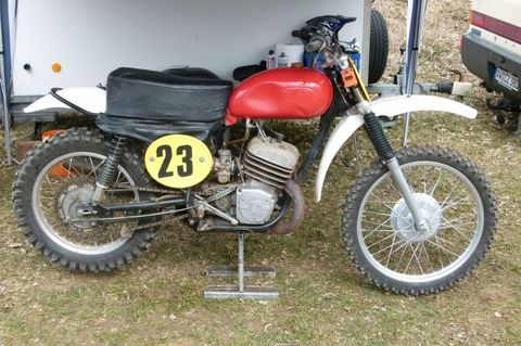 Classic Motocross Bike
