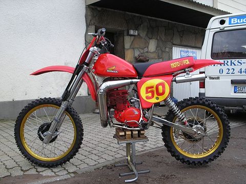 Classic Motocross Bike